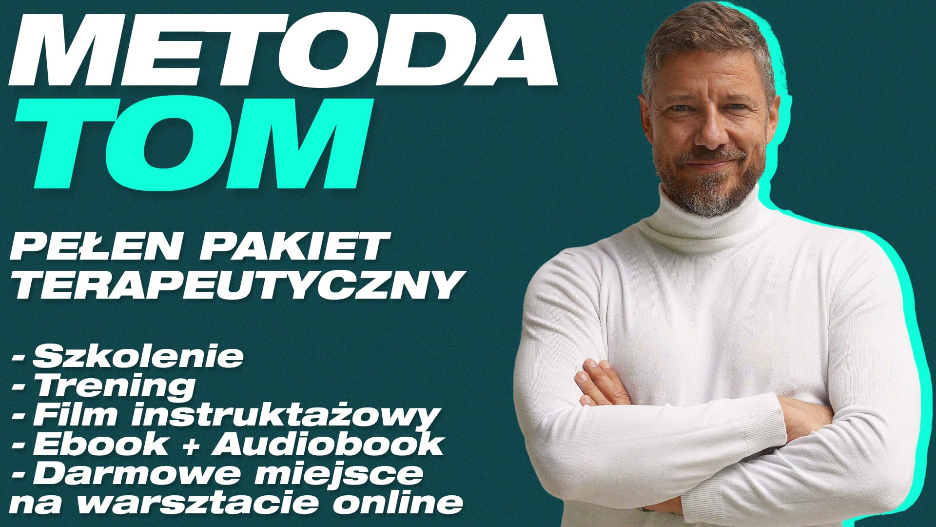 Okładka kursu: 15 dniowa rutyna treningowa metoda TOM — techniki i praktyki terapeutyczne